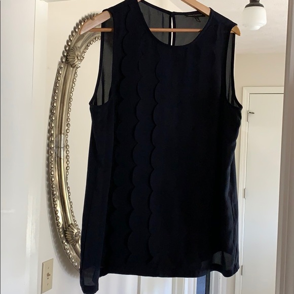 Sleeveless Blouse with detail, like new